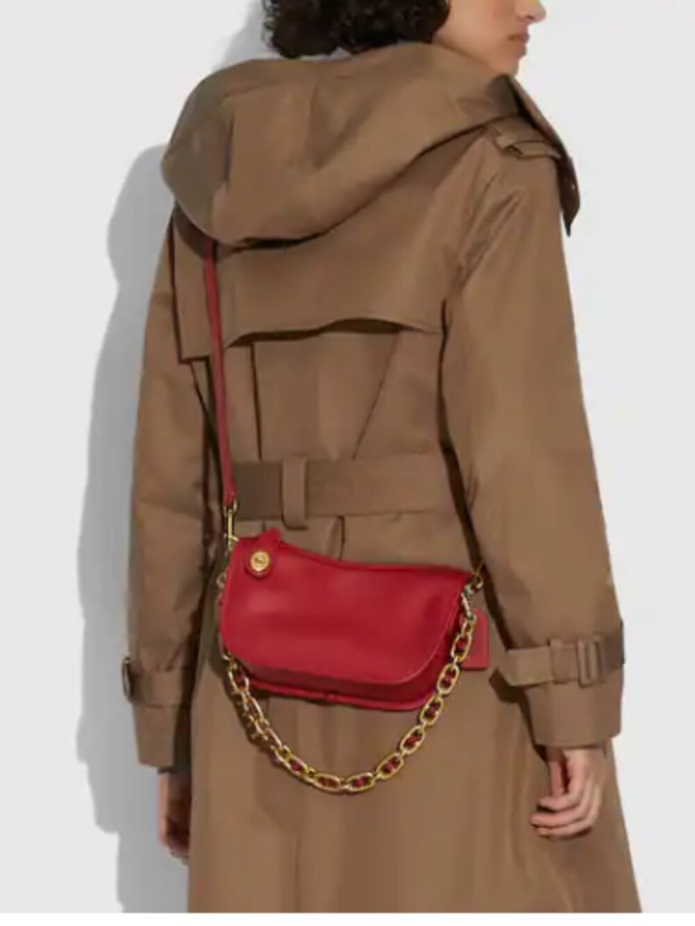 Coach Swinger Bag with Chain - Picture 3 of 16